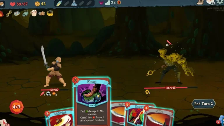 Capture d'ecran de Slay the Spire 2 montrant le mode cooperatif a 4 joueurs sur Steam