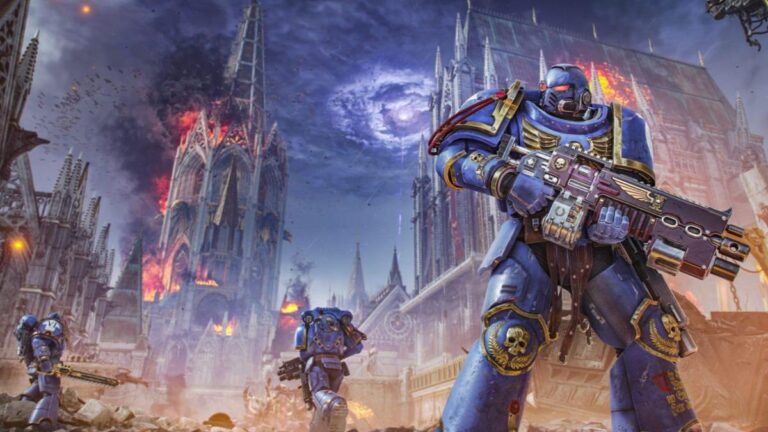 Visuel officiel de Warhammer 40,000: Space Marine 2 disponible sur PlayStation Plus Extra mars 2026