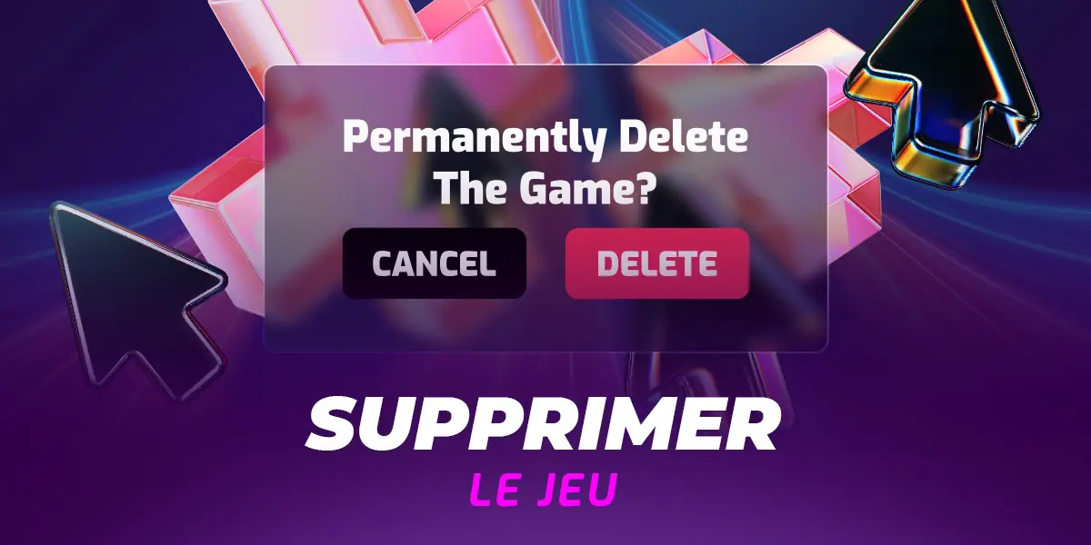 supprimer le jeu sur cosmobet