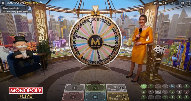 Monopoly Live Evolution Gaming