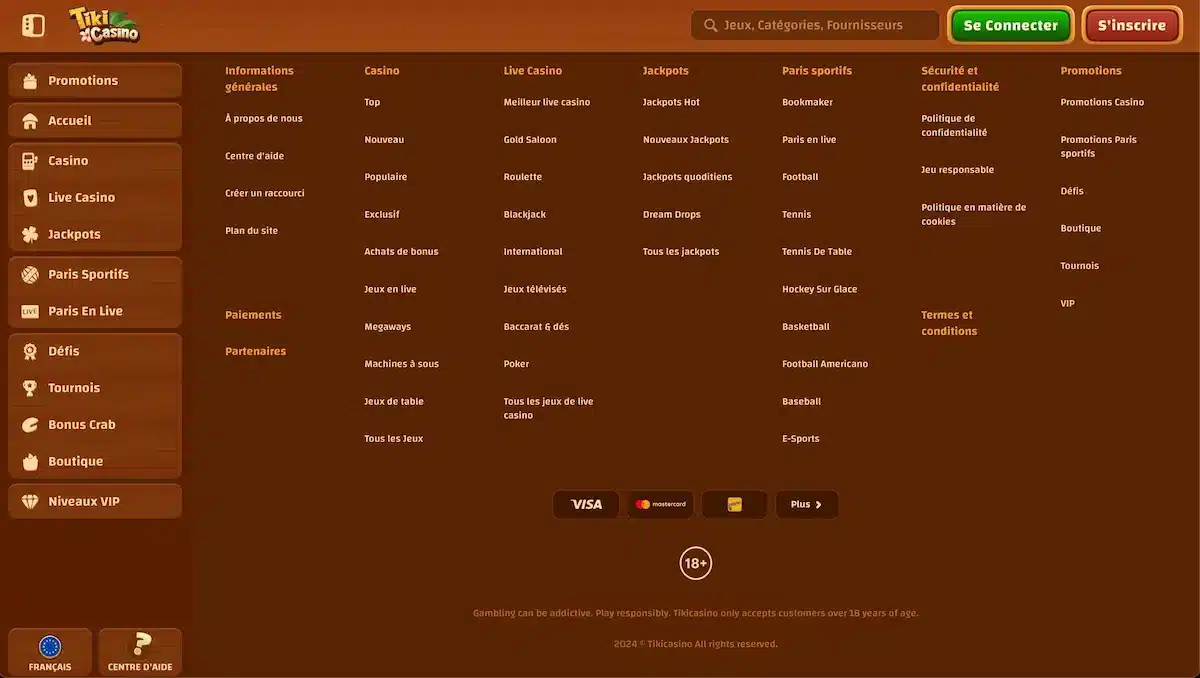 informations tiki casino informations tiki casino