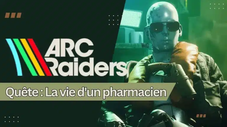 La vie d'un pharmacien