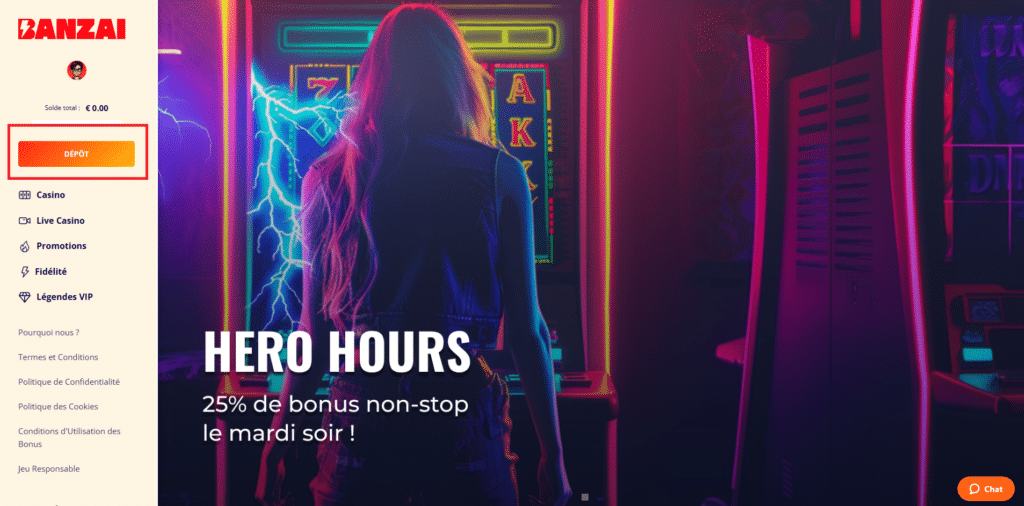 Banzai Casino : notre avis complet 14 Déposer sur Banzai