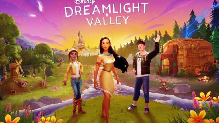 Capture d'ecran de Disney Dreamlight Valley montrant les cosmetiques Frozen Elsa et Anna