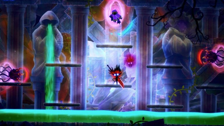 Visuel promotionnel de DOOMBLADE, metroidvania 2D gratuit sur Epic Games Store