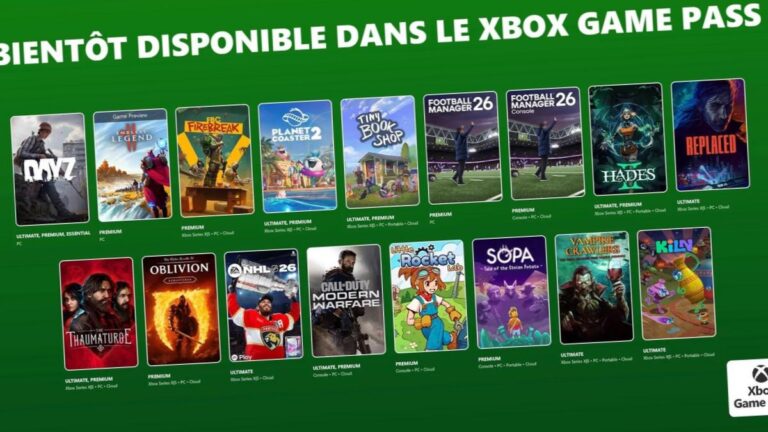 Interface du Xbox Game Pass affichant les nouveaux tarifs Ultimate a 26,99 euros par mois