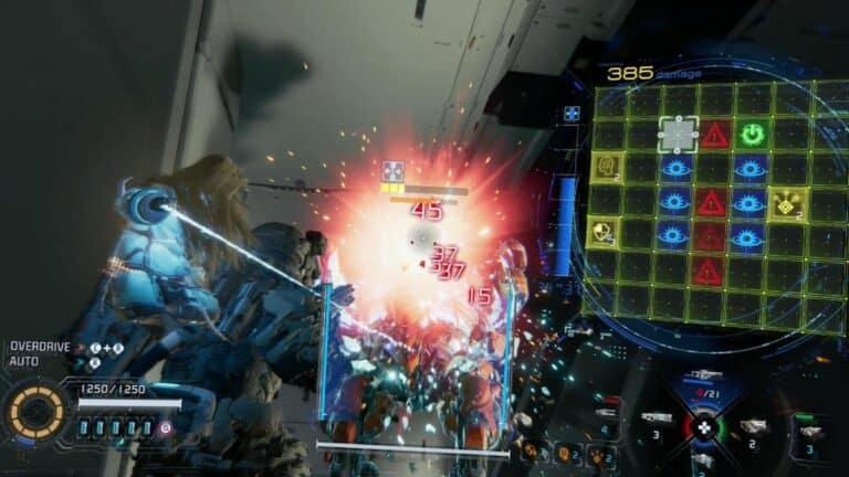 Capture d'ecran de la Centrale d'energie solaire dans Pragmata sur PS5 avec emplacement Mini Cabin