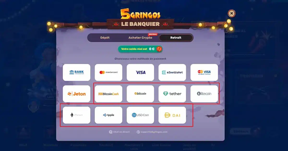 5Gringos crypto monnaies