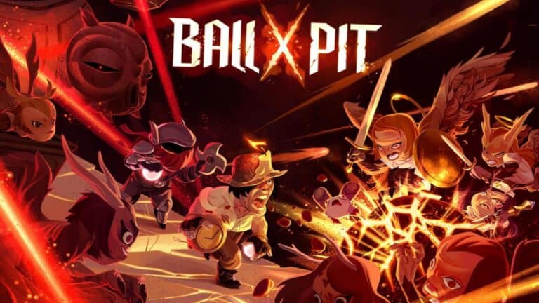 Capture d'ecran du roguelike Ball x Pit disponible gratuitement sur Nintendo Switch et Switch 2