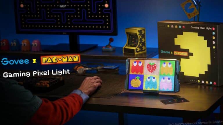 Logo Bandai Namco Entertainment avec les franchises emblematiques Pac-Man, Tekken et Dragon Ball