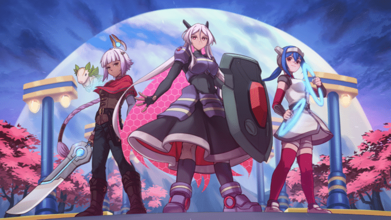 Visuel promotionnel de la collaboration entre CrossCode, Alabaster Dawn et SHADE Protocol annoncee en mai 2026