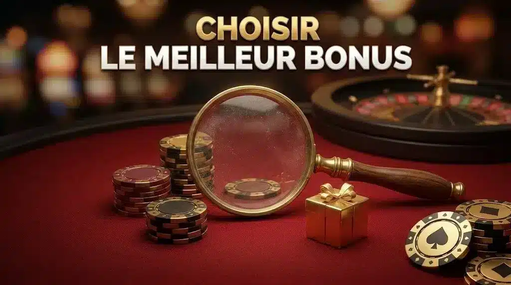 Choisir le meilleur bonus casino