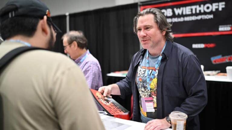 Roger Clark, acteur d'Arthur Morgan dans Red Dead Redemption 2, lors d'une interview podcast 2025