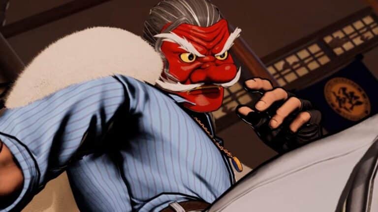 Robert Garcia deguise en Mr. Karate dans Fatal Fury City of the Wolves annonce a Evo Japan 2026