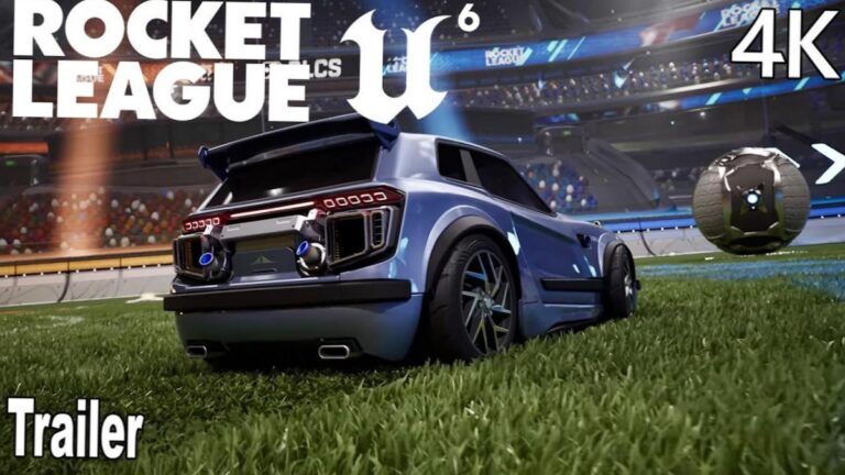 Visuel officiel de Rocket League sous Unreal Engine 6 devoile par Epic Games et Psyonix