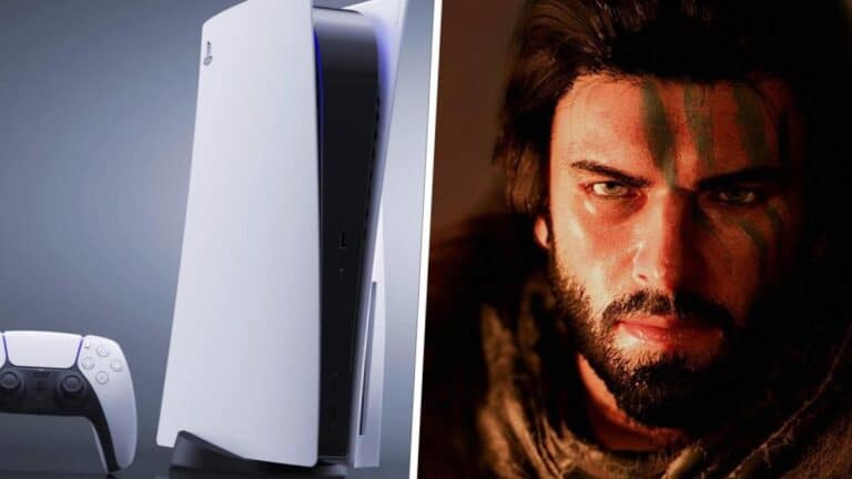 Capture d'ecran de Schizophrenia sur PS5 montrant l'atmosphere d'horreur psychologique du jeu independant