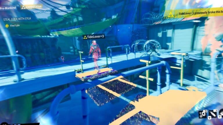 Capture d'ecran de Tides of Tomorrow montrant l'univers oceanique post-apocalyptique d'Elynd