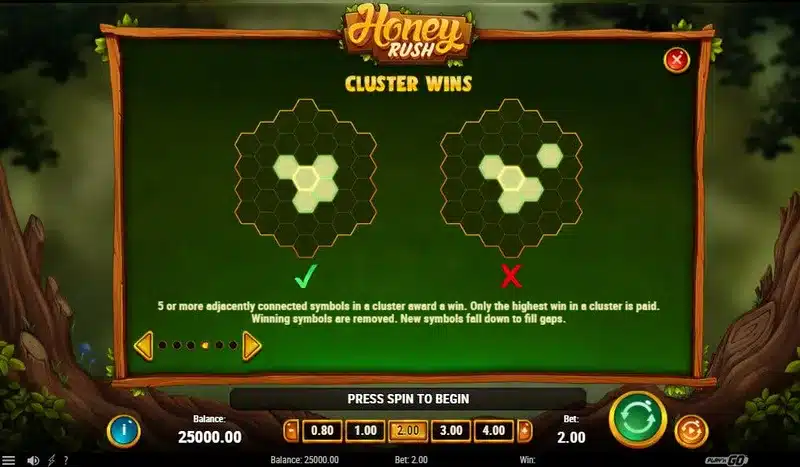 connexions honey rush