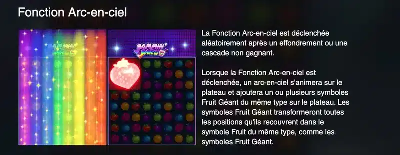 fonction arc en ciel