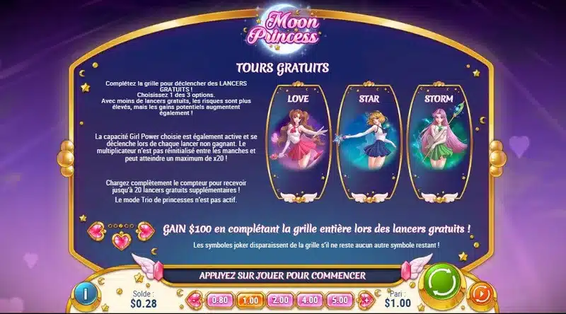 bonus moon princess