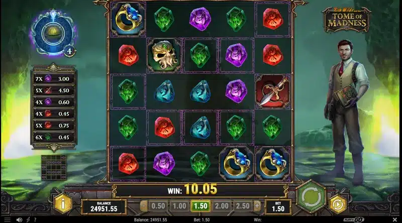 spins pour obtenir le monstre