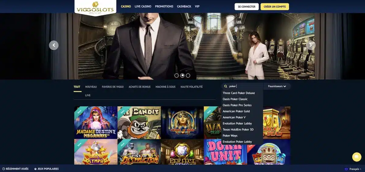 Viggoslots poker