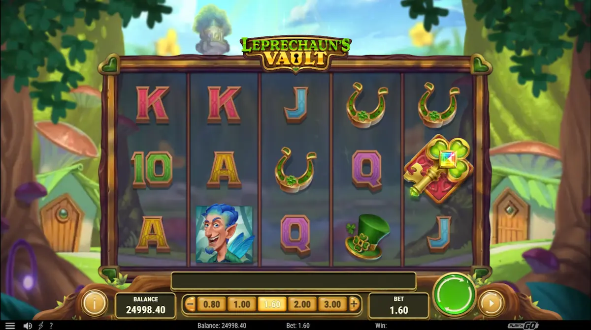 Leprechaun's Vault machine Ă sous fournisseur Playân Go