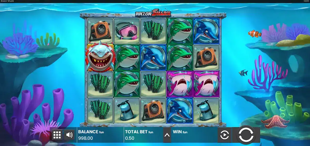 Razor Shark Machine Ă sous Provider push gaming