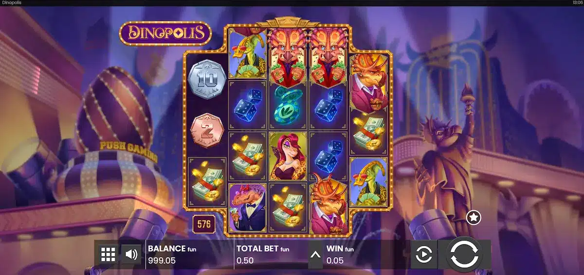 Dinopolis machine Ă sous Provider push gaming