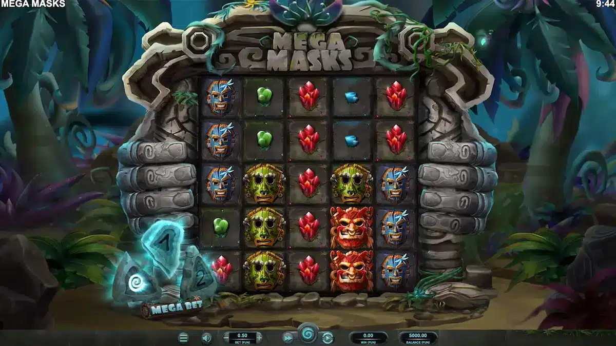 Mega Masks Machine à sous Provider Relax Gaming