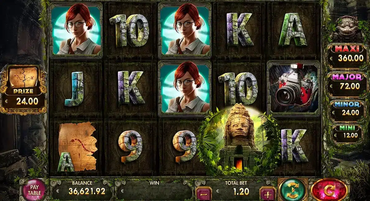 Secrets of the Temple Machine Ă sous red rake gaming Provider