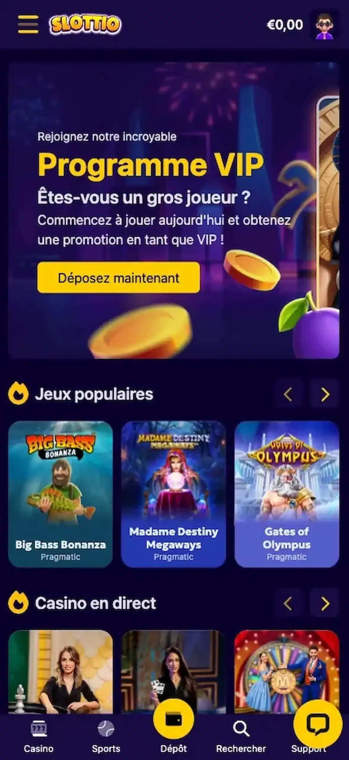 slottio mobile