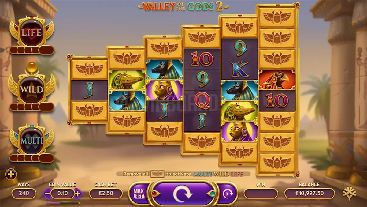 Valley of the Gods 2 Provider Yggdrasil