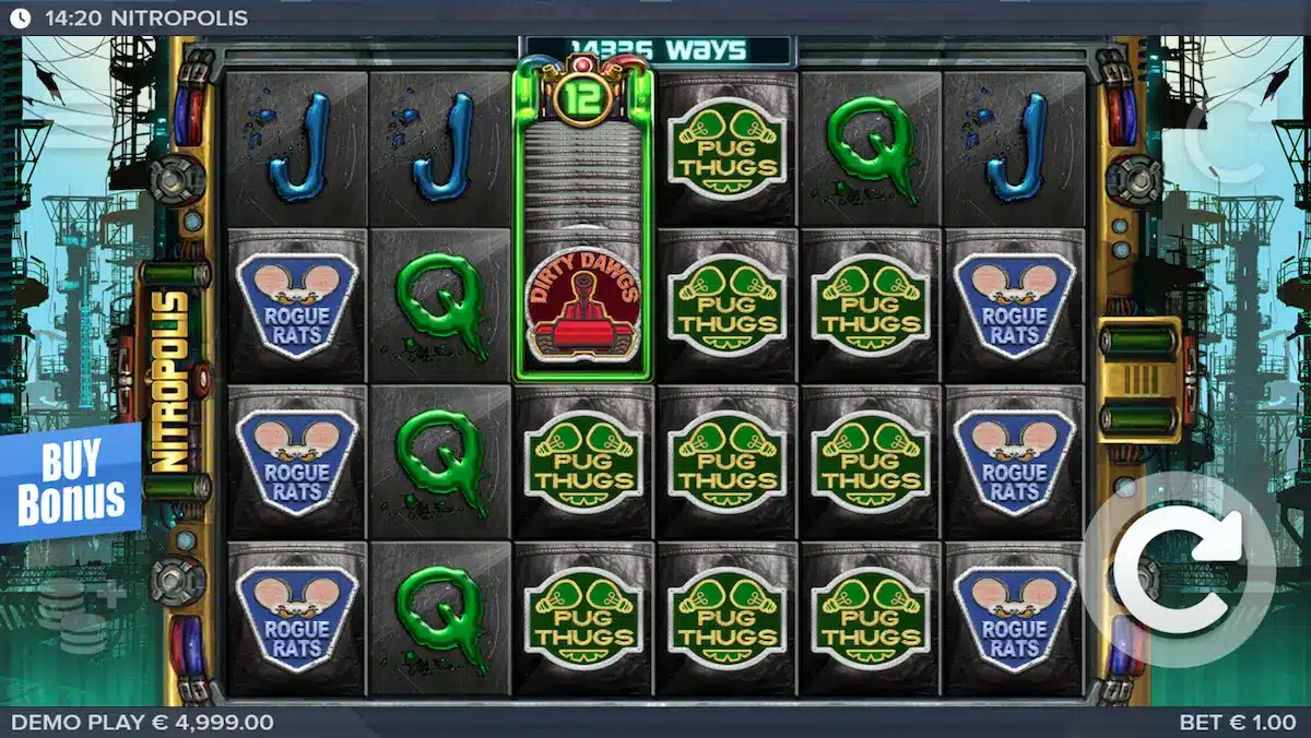 Nitropolis Slots ELK studio Provider