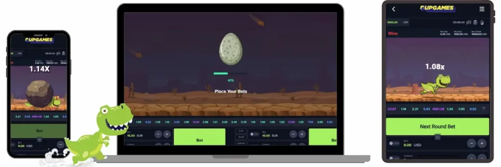 Jouer au jeu du Dino sur mobile