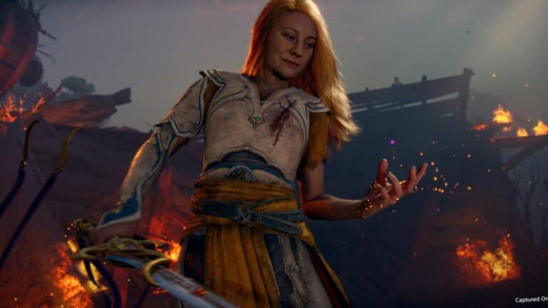 Faye, heroine de God of War Laufey, dans l'Everywhen sur PlayStation 5