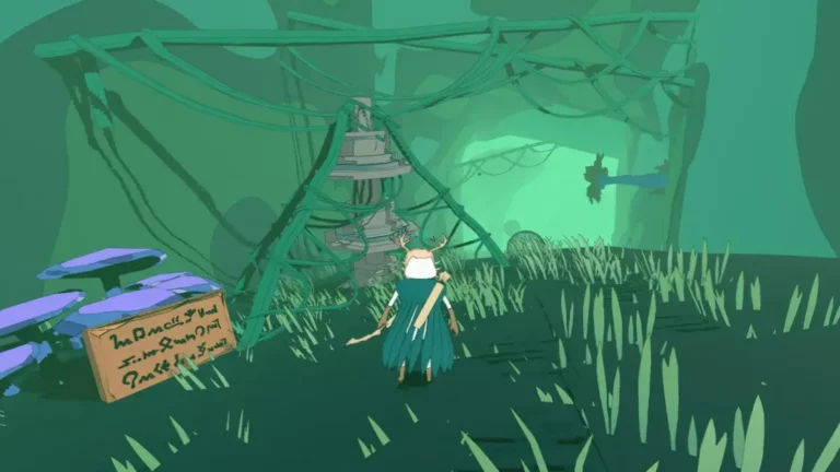 Capture d'ecran de Maseylia: Echoes of the Past, metroidvania 3D francais developpe par Sol Brothers
