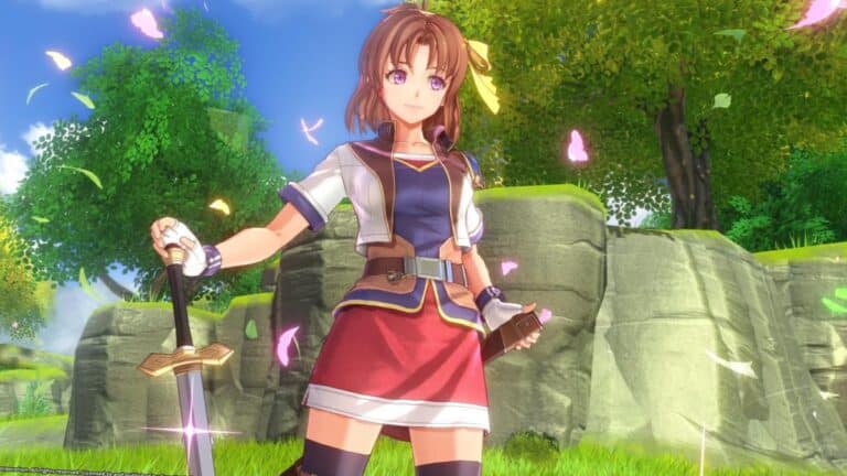 Capture d'ecran du systeme de cuisine Attack Food dans Trails in the Sky 2nd Chapter sur PC