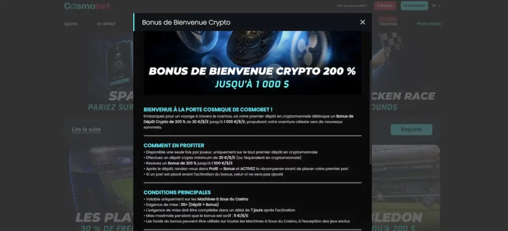 Comment fonctionne réellement un bonus casino 200% ?