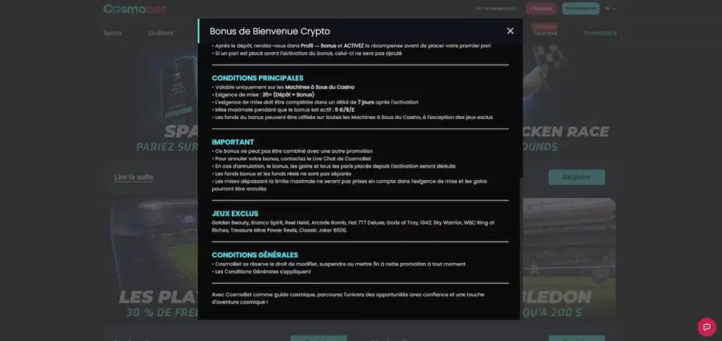 Les jeux éligibles au bonus 200%