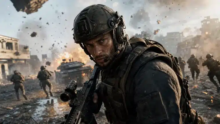 Visuel promotionnel de la beta multijoueur de Call of Duty Modern Warfare 4 avec les dates d'aout 2026