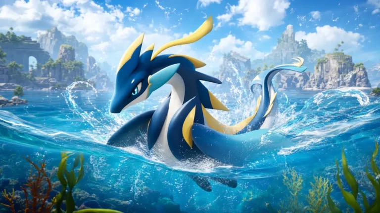 Surfent, le Pal aquatique numero 65 de Palworld permettant la nage sans consommation d'endurance