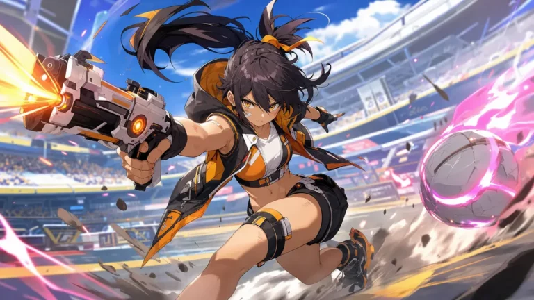 Capture d'ecran de Tiebreakers, le run'n gun shonen de Tiecorp Studio presente a l'AG French Direct 2026
