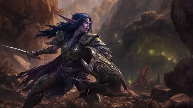 Capture d'ecran de World of Warcraft Classic montrant la zone des Serres-Rocheuses affectee par le bug du patch 1.15.9