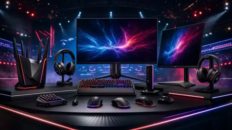 Souris gaming ASUS ROG Gladius IV Ace avec capteur 65K DPI presentee a la Gamescom 2026