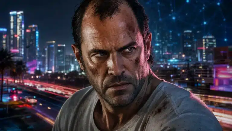 Logo GTA 6 avec mention version numerique exclusive pour le lancement novembre 2026