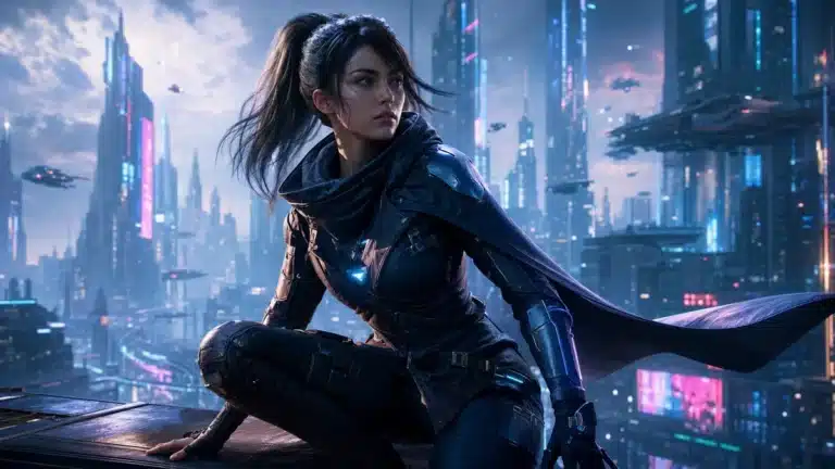 Tati Gabrielle dans le role principal d'Intergalactic The Heretic Prophet de Naughty Dog