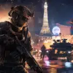 Capture d'ecran de Battlefield 6 montrant la carte Vegas Strip lors de la saison 5 en octobre 2026